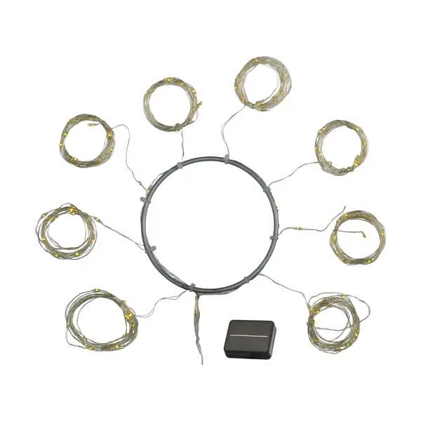 Sirius Knirke Solar Parasol LED Lyskæde 1 Sirius Knirke Solar Parasol LED Lyskæde