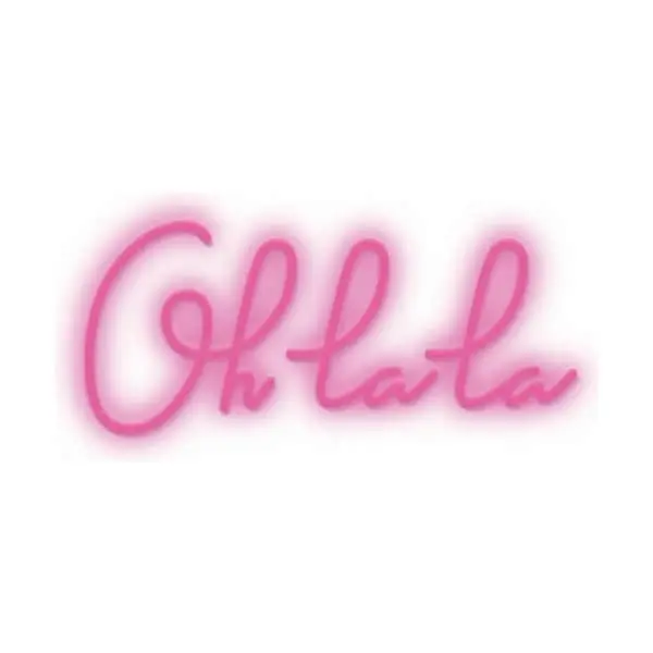 Candy Shock Neon LED Lampe - Oh La La 1 Candy Shock Neon LED Lampe - Oh La La