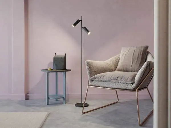 Belid Cato Slim Double Gulvlampe 2 Belid Cato Slim Double Gulvlampe - Billede 2