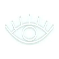 Candy Shock Neon LED Lampe - Øje