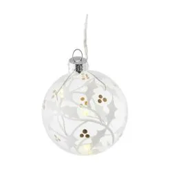 Sirius Eva LED Juletræskugle - 4 Stk.